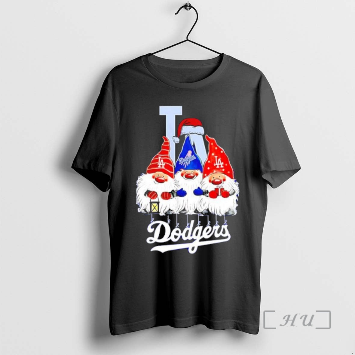 Officials Merry Christmas Gnome La Dodgers Black T-Shirts, Hoodie, Sweatshirt | InkNestWear.com