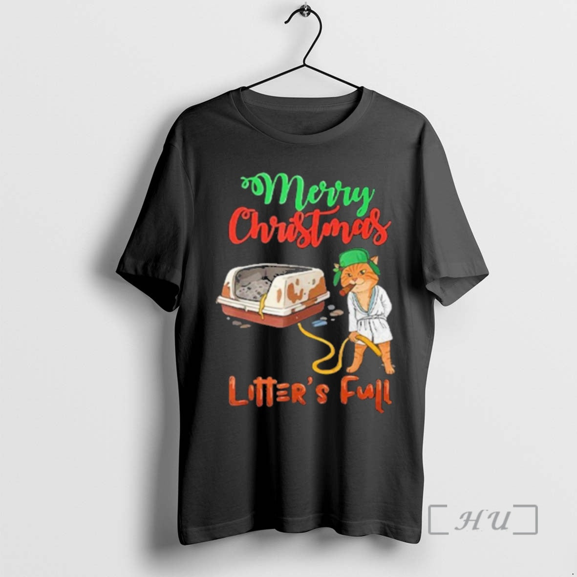 Officials Merry Christmas Litters Full Funny Cat Lovers T-Shirts, Hoodie, Sweatshirt | InkNestWear.com