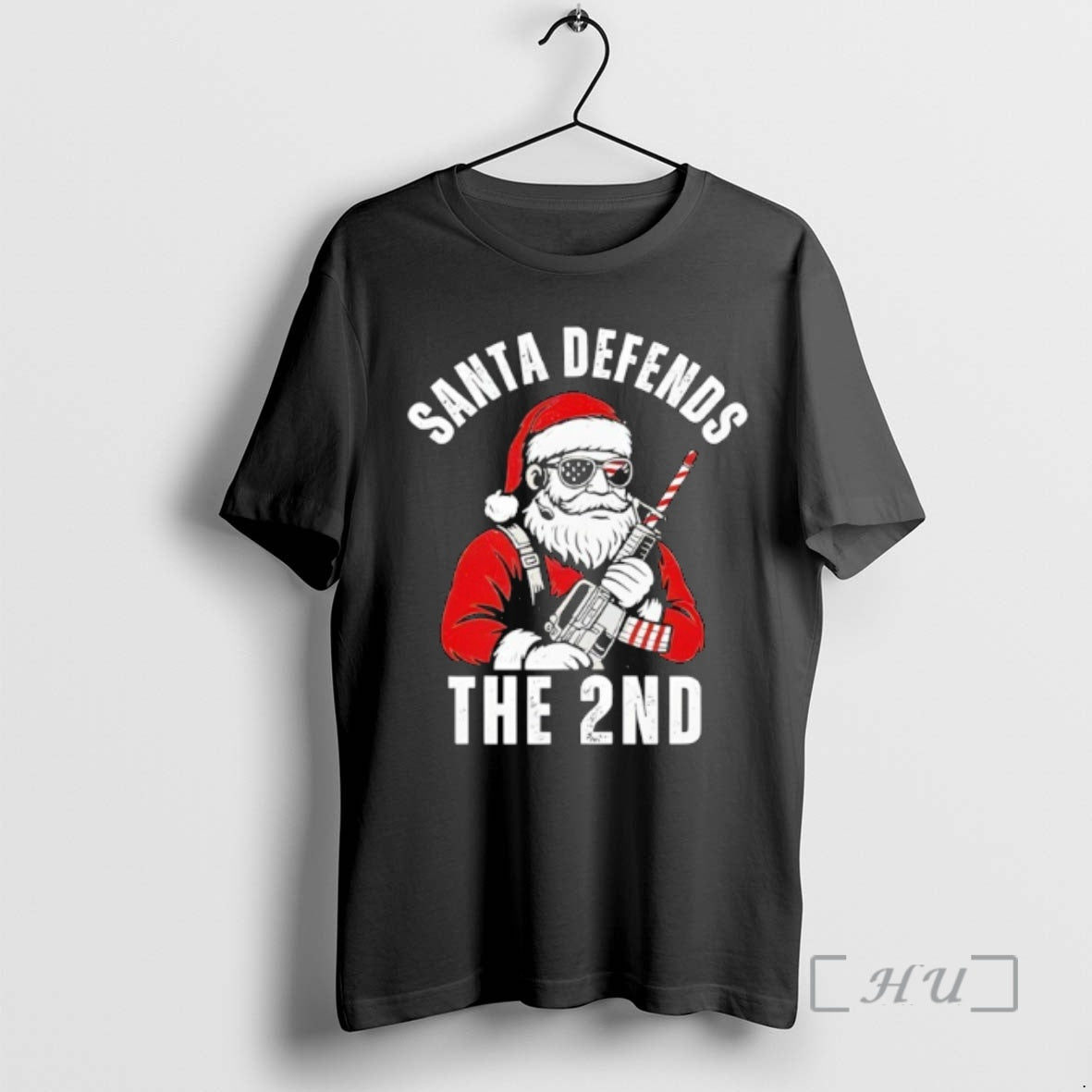 Officials Merry Christmas Santa Defends The 2nd Amendment Usa Patriotic T-Shirts, Hoodie, Sweatshirt | InkNestWear.com