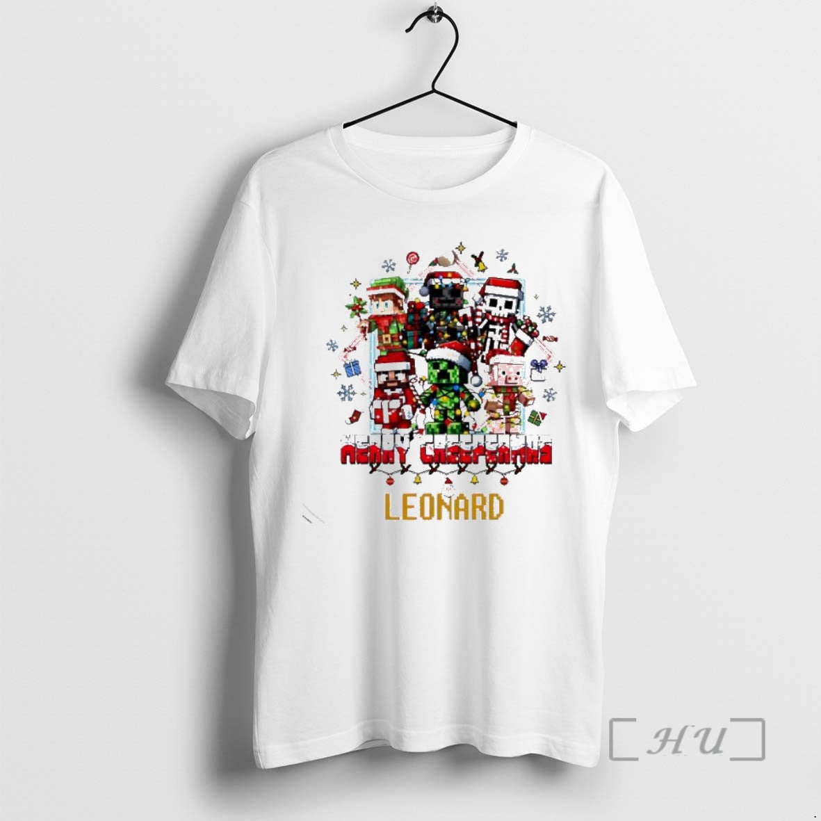 Officials Merry Creepermas Gamer Character Personalized Ornaments White T-Shirts, Hoodie, Sweatshirt | InkNestWear.com