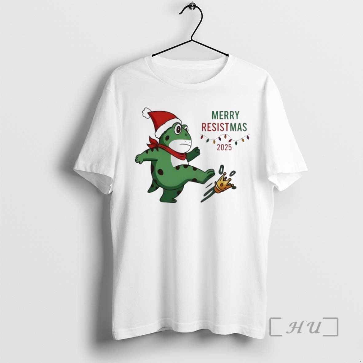 Officials Merry Resistmas Portland Frog Resist No King T-Shirts, Hoodie, Sweatshirt