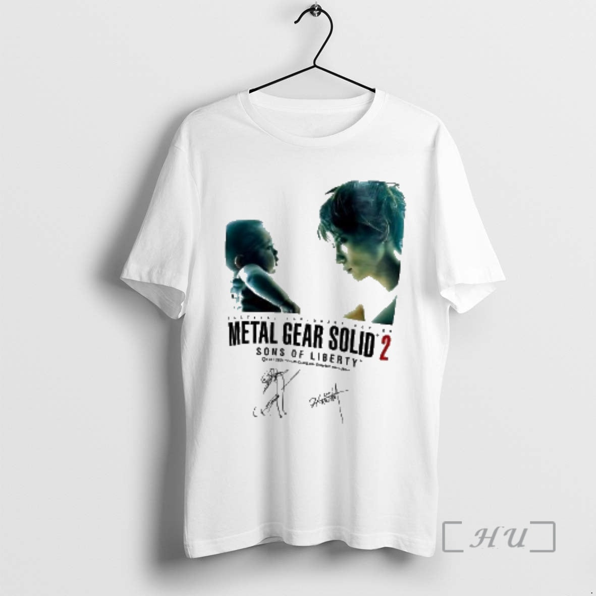 Officials Metal Gear Solid 2 Sons Of Liberty Signature T-Shirts, Hoodie, Sweatshirt | InkNestWear.com