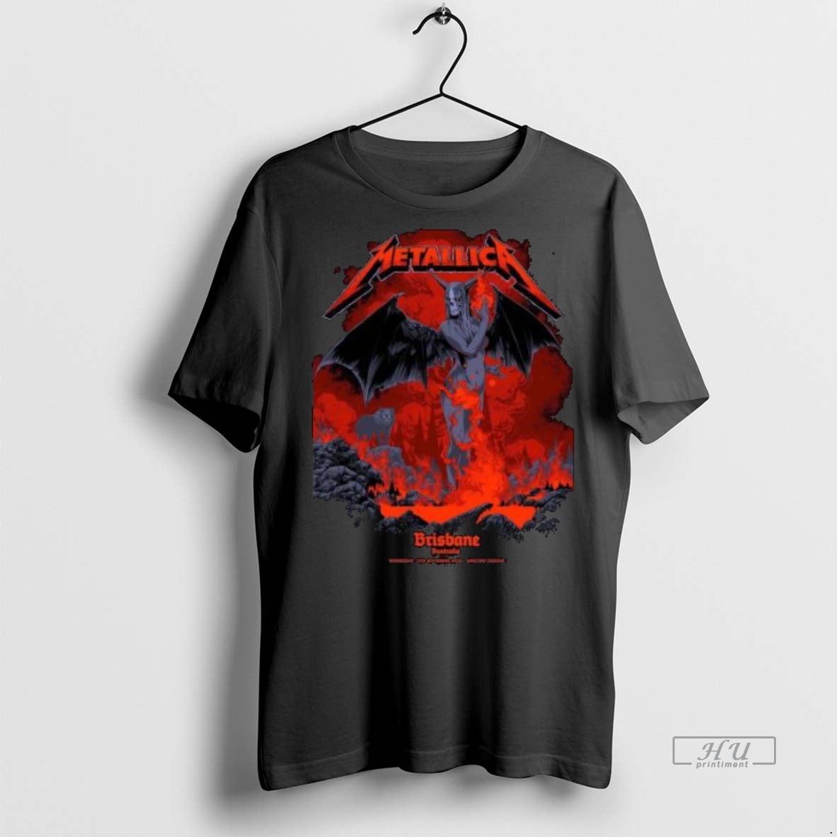 Officials Metallica M72 Brisbane Australia Pop Up Suncorp Stadium On 12 November 2025 Circle Black T-Shirts, Hoodie,...