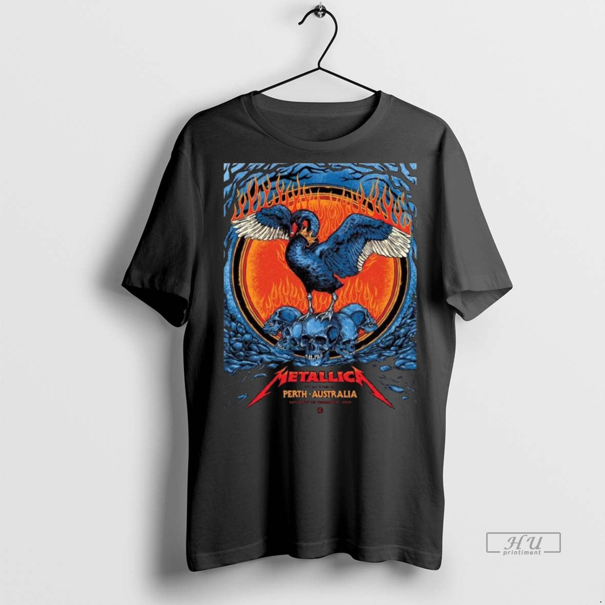 Officials Metallica M72 Perth Australia 2025 Venue At Optus Stadium On 1 November 2025 Black T-Shirts, Hoodie, Sweatshirt