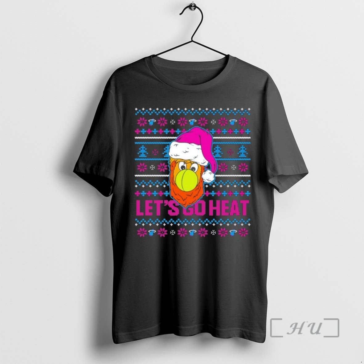 Officials Miami Heat Lets Go Heat Christmas T-Shirts, Hoodie, Sweatshirt | InkNestWear.com