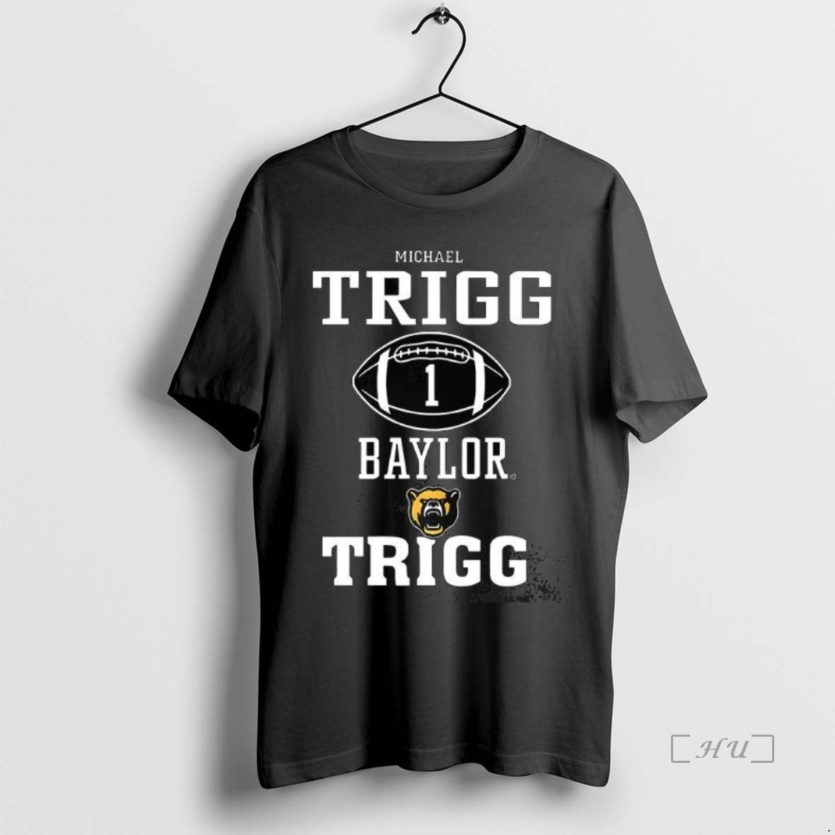 Officials Michael Trigg Baylor Bears Football Number 1 Logo T-Shirts, Hoodie, Sweatshirt | InkNestWear.com
