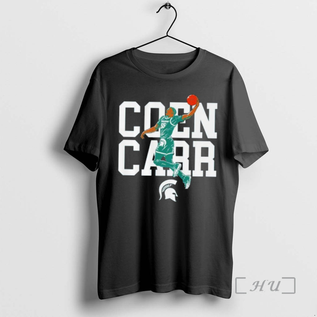Officials Michigan State Spartans Nba Air Coen Carr T-Shirts, Hoodie, Sweatshirt | InkNestWear.com