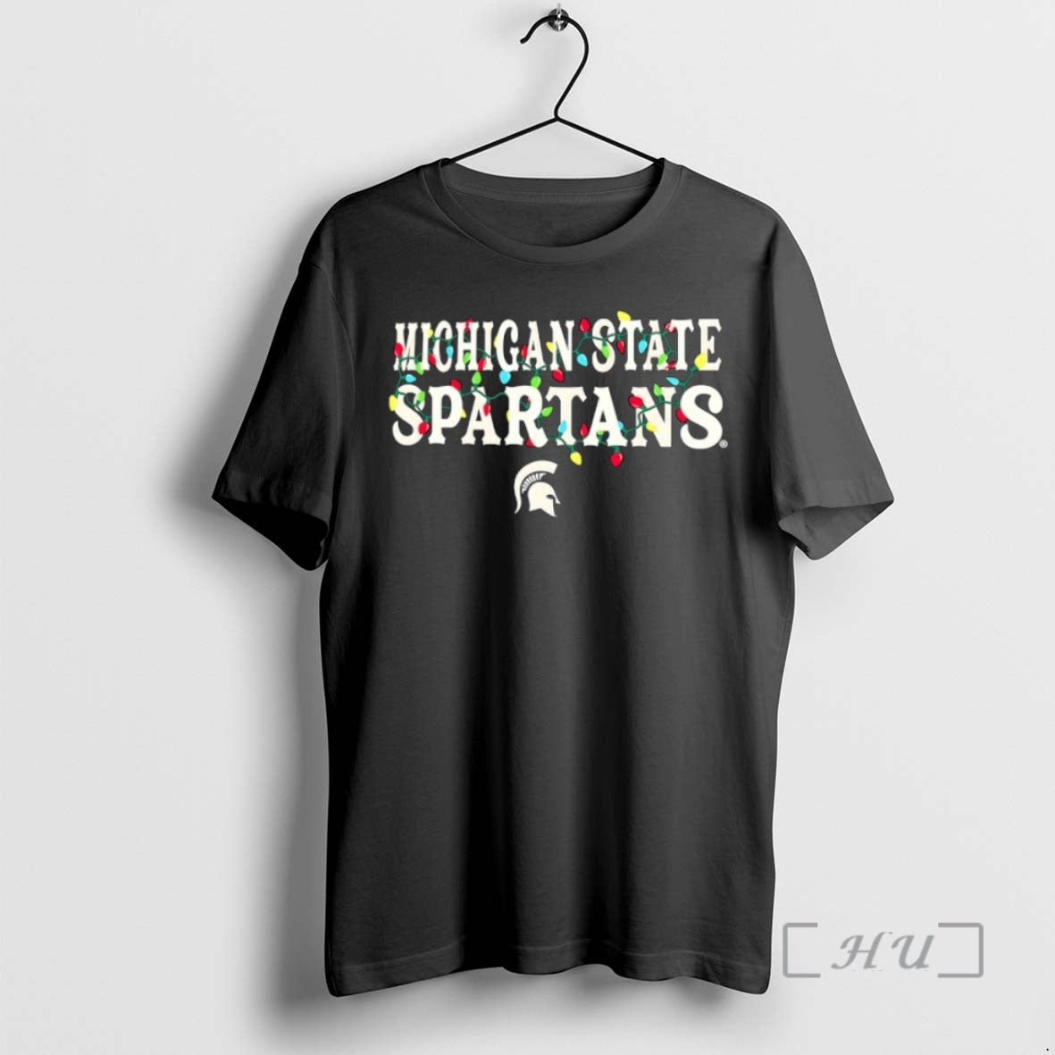 Officials Michigan State Spartans String Lights Christmas T-Shirts, Hoodie, Sweatshirt | InkNestWear.com