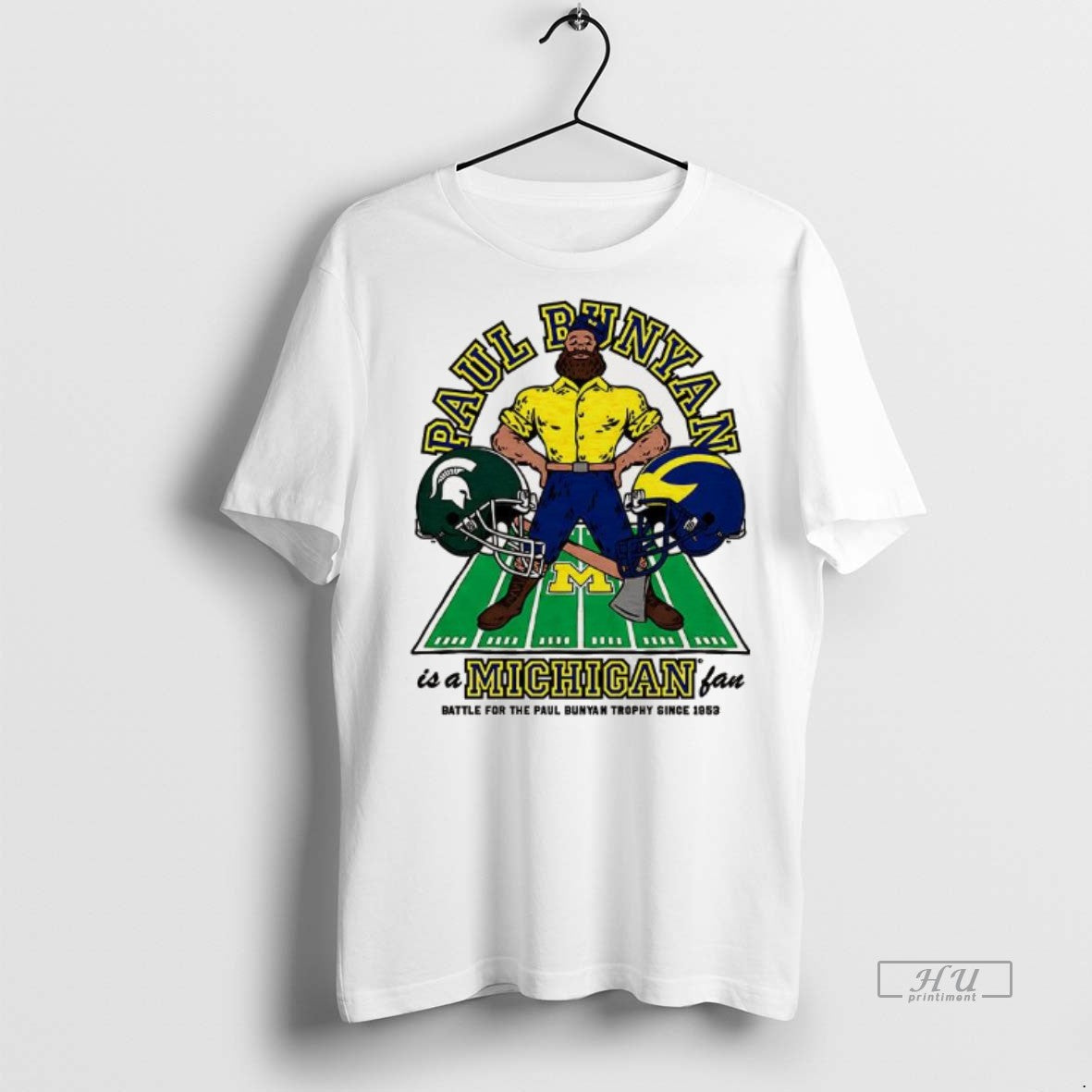 Officials Michigan State Spartans Vs Michigan Wolverines Paul Bunyan Is A Michigan Fan T-Shirts, Hoodie, Sweatshirt