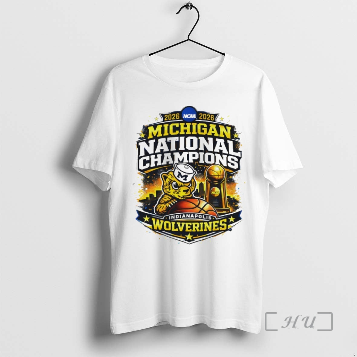 Officials Michigan Wolverines Basketball National Champions 2026 Final Four Indianapolis