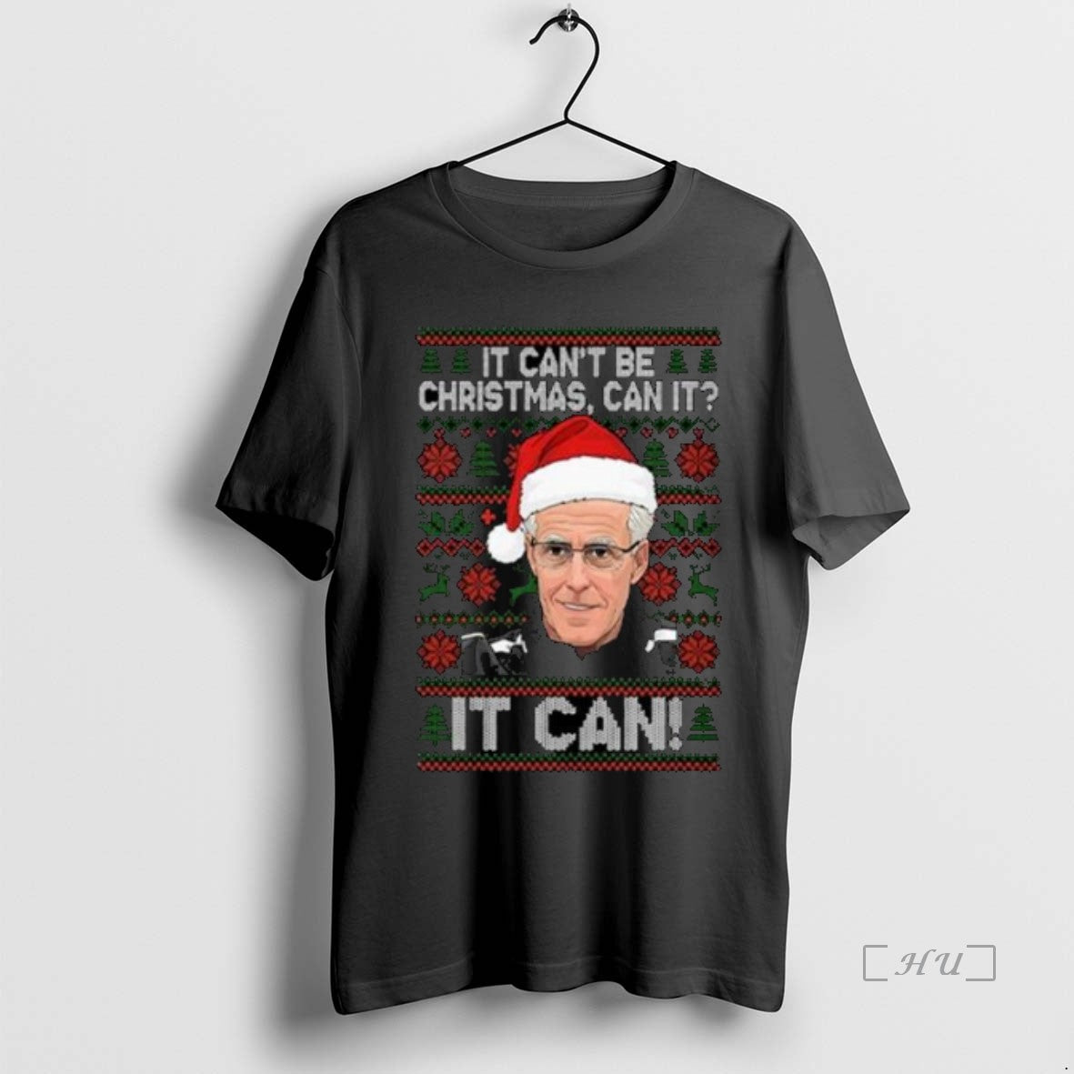 Officials Mick Mccarthy It Cant Be Christmas Can It It Can Circle Black Premium T-Shirts, Hoodie, Sweatshirt