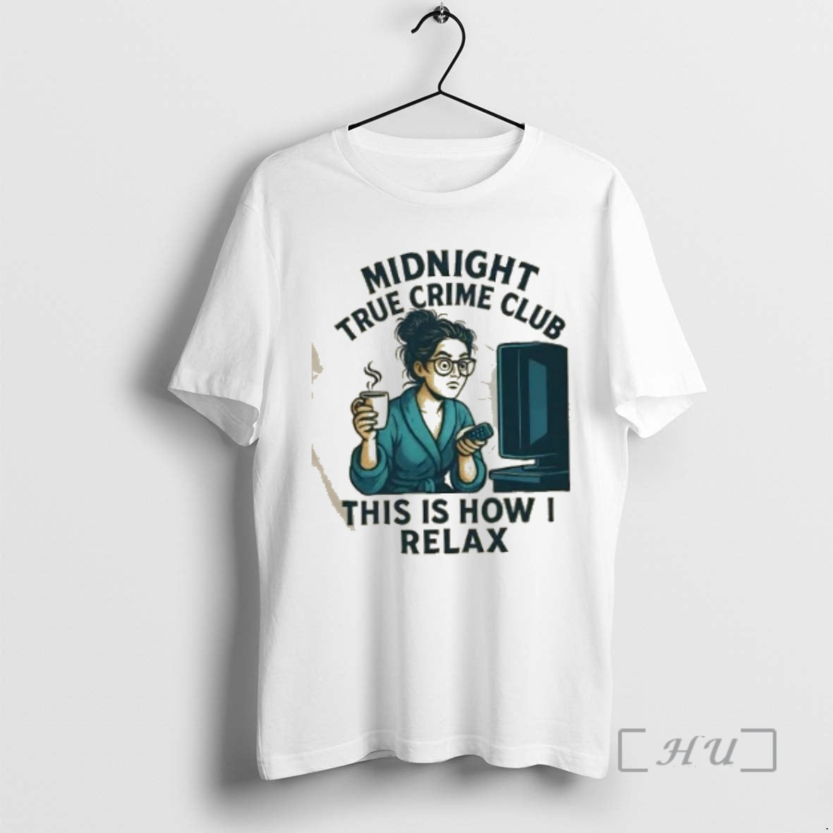 Officials Midnight True Crime Club This Is How I Relax T-Shirts, Hoodie, Sweatshirt | InkNestWear.com