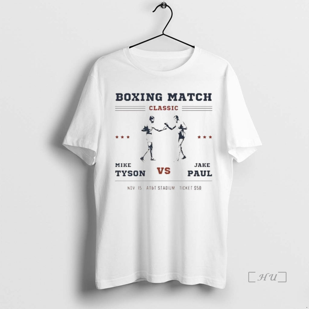 Officials Mike Tyson Jake Paul Boxing Match 15th Nov T-Shirts, Hoodie, Sweatshirt | InkNestWear.com