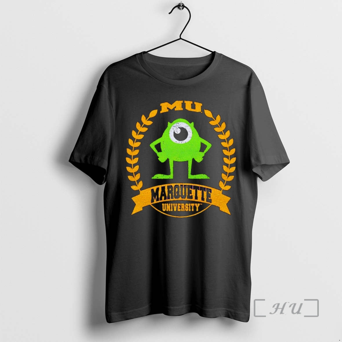 Officials Mike Wazowski Marquette University Logo T-Shirts, Hoodie, Sweatshirt | InkNestWear.com