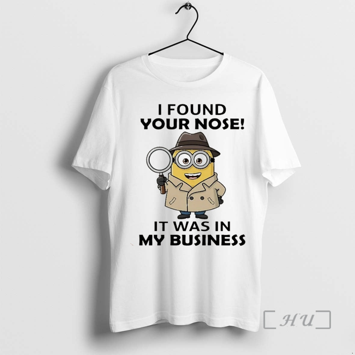 Officials Minion I Found Your Nose It Was In My Business Christmas Premium T Shirts Hoodie, Sweatshirt | InkNestWear.com