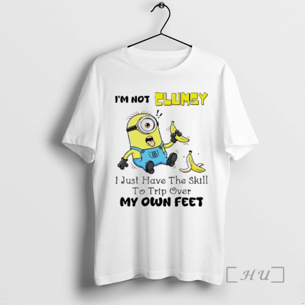 Officials Minion Im Not Clumsy I Just Have The Skill To Trip Over My Own T-Shirts, Hoodie, Sweatshirt | InkNestWear.com