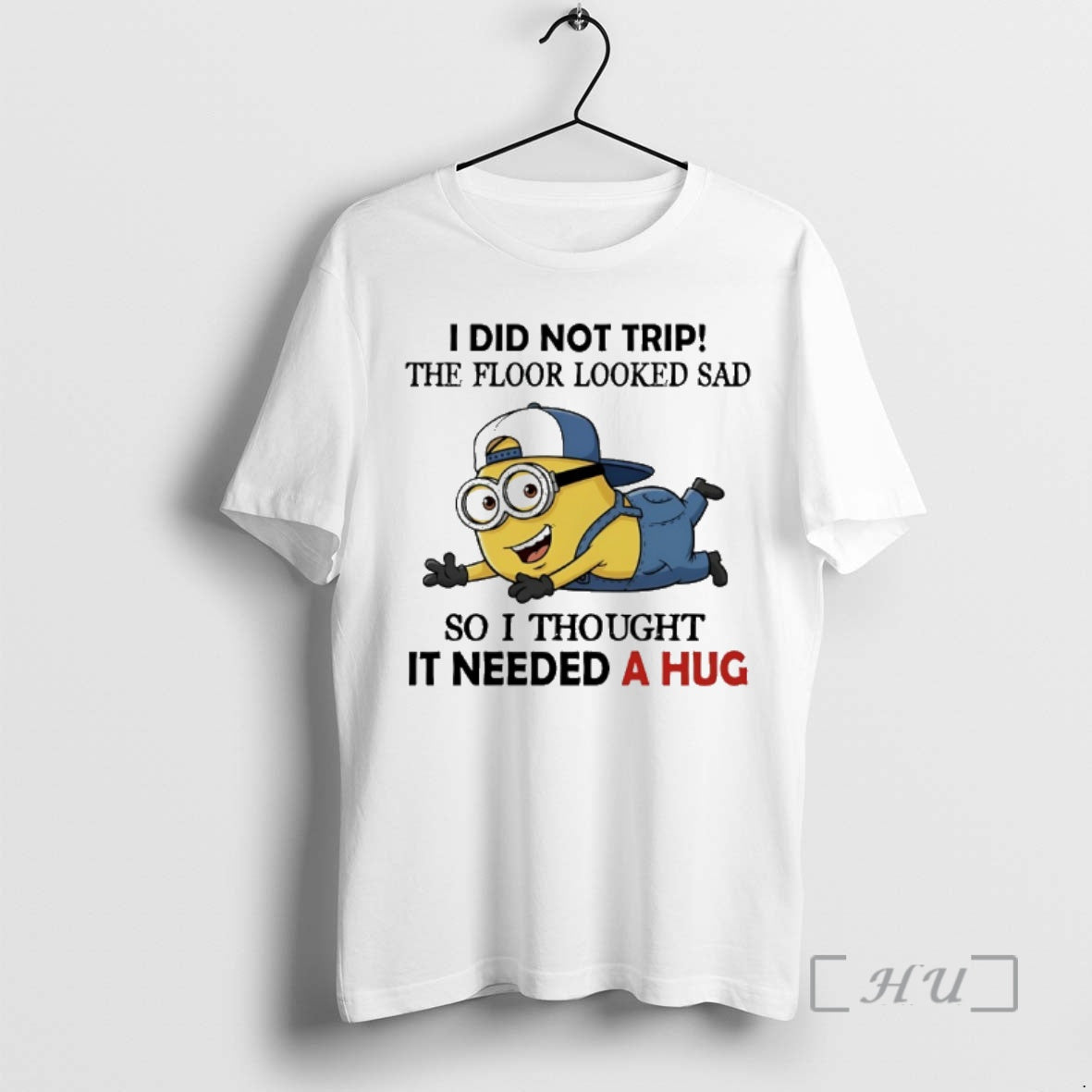 Officials Minions Funny I Did Not Trip The Floor Looked Sad So I Thought It T-Shirts, Hoodie, Sweatshirt | InkNestWear.com