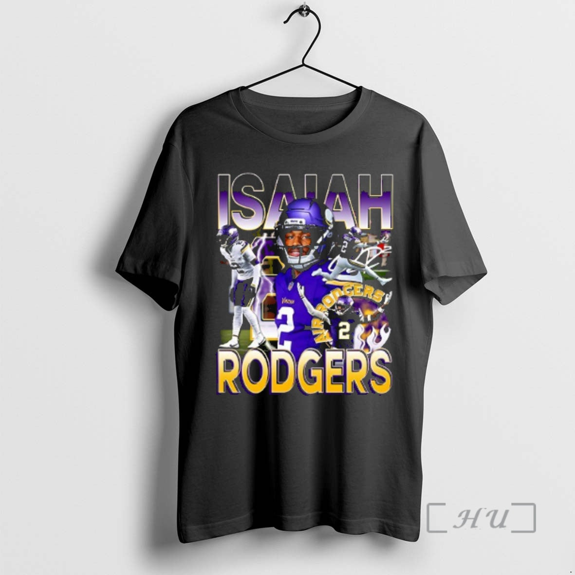 Officials Minnesota Vikings Isalah Rodgers Air Rodgers Only Player To Have 2 Plus Defensive Graphic T-Shirts, Hoodie,...