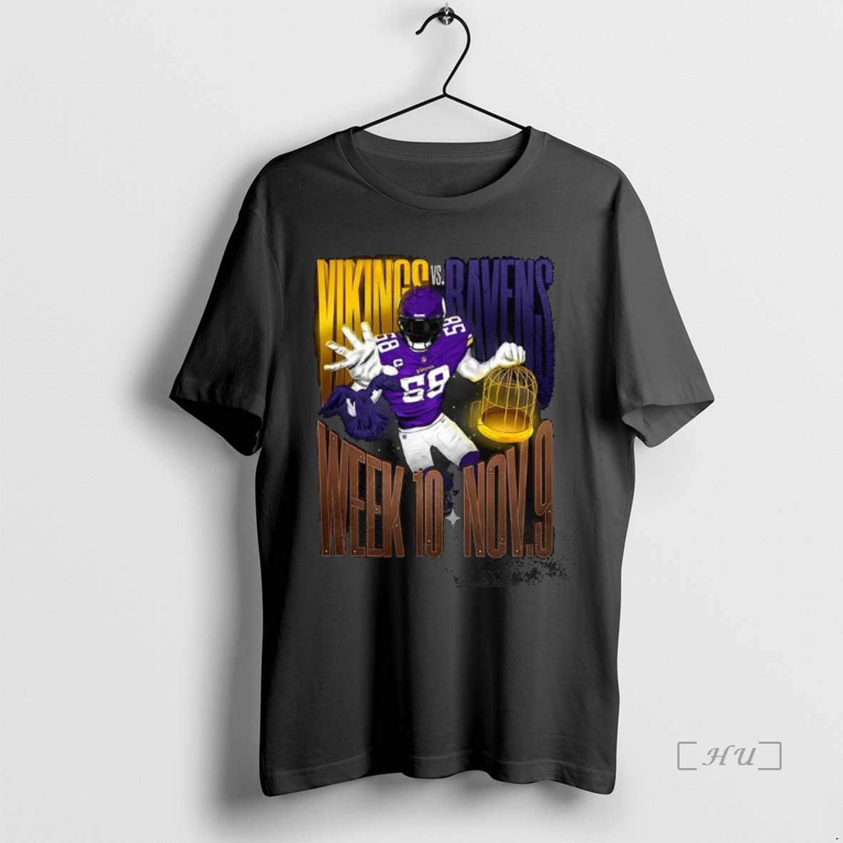 Officials Minnesota Vikings Vs Ravens Week 10 Nov 9 T-Shirts, Hoodie, Sweatshirt | InkNestWear.com