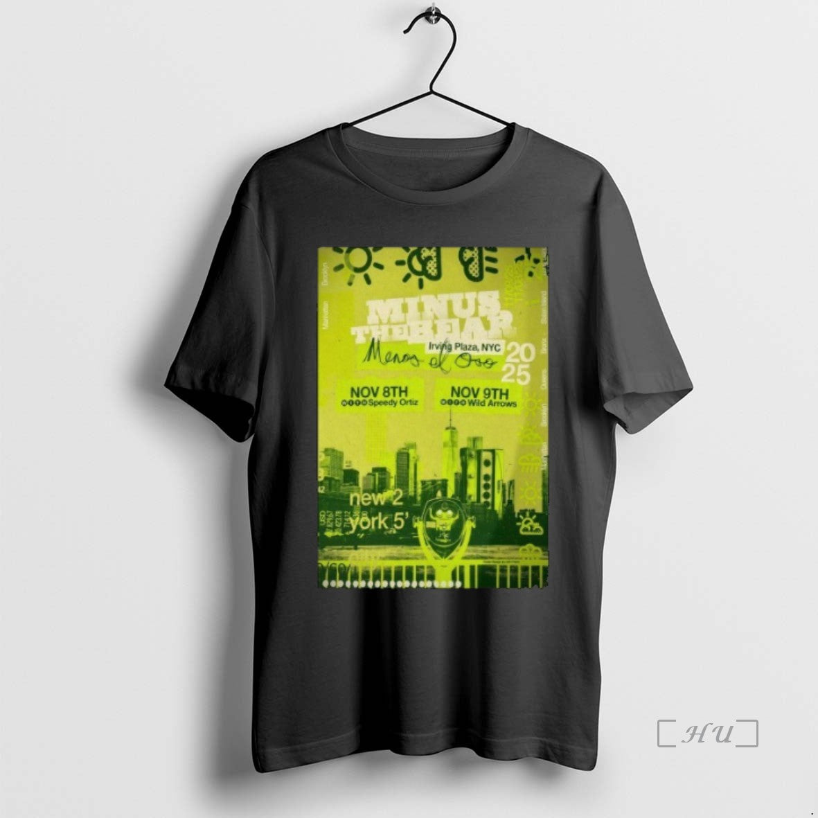 Officials Minus The Bear New York Ny On November 8 9 2025 Premium T Shirts Hoodie, Sweatshirt | InkNestWear.com