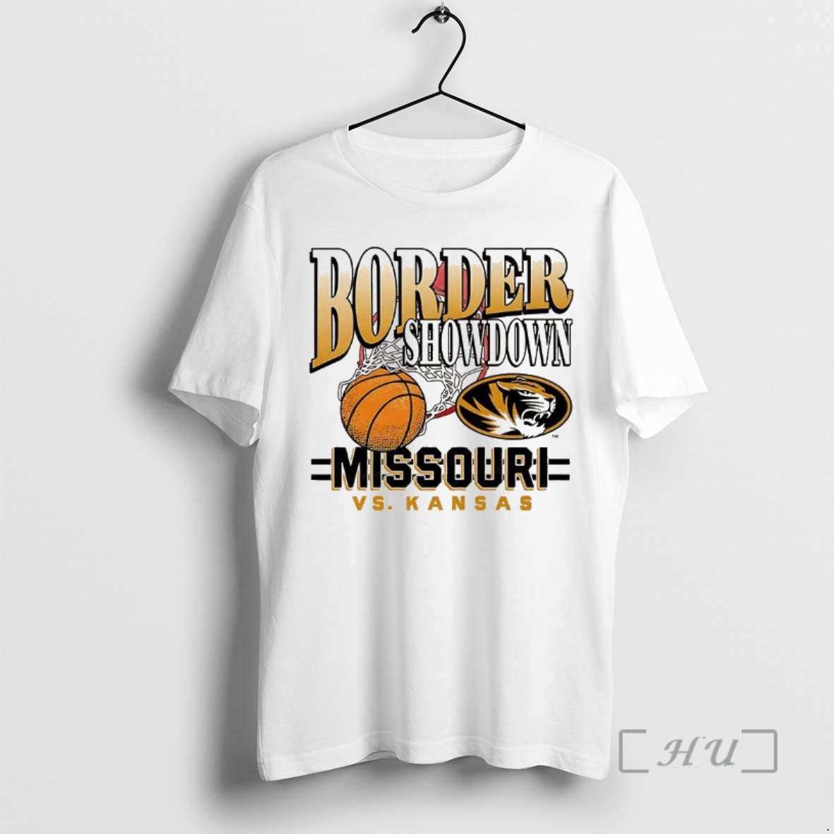 Officials Missouri Tigers Vs Kansas Jayhawks Basketball Border Showdown Mascot T-Shirts, Hoodie, Sweatshirt | InkNestWear.com