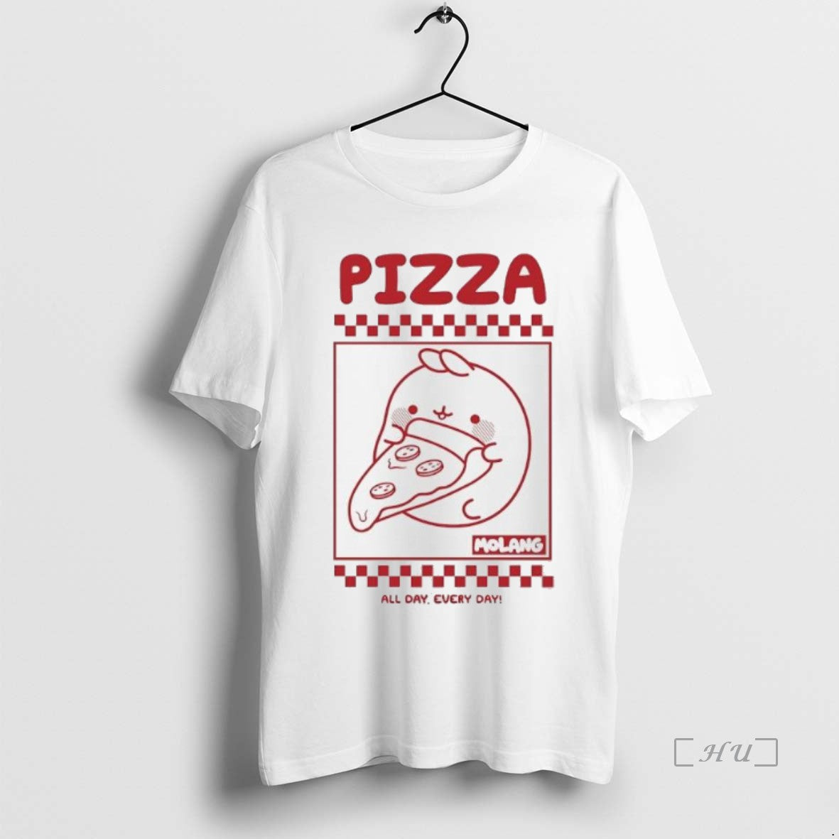 Officials Molang Pizza Box All Day Every Day T-Shirts, Hoodie, Sweatshirt | InkNestWear.com