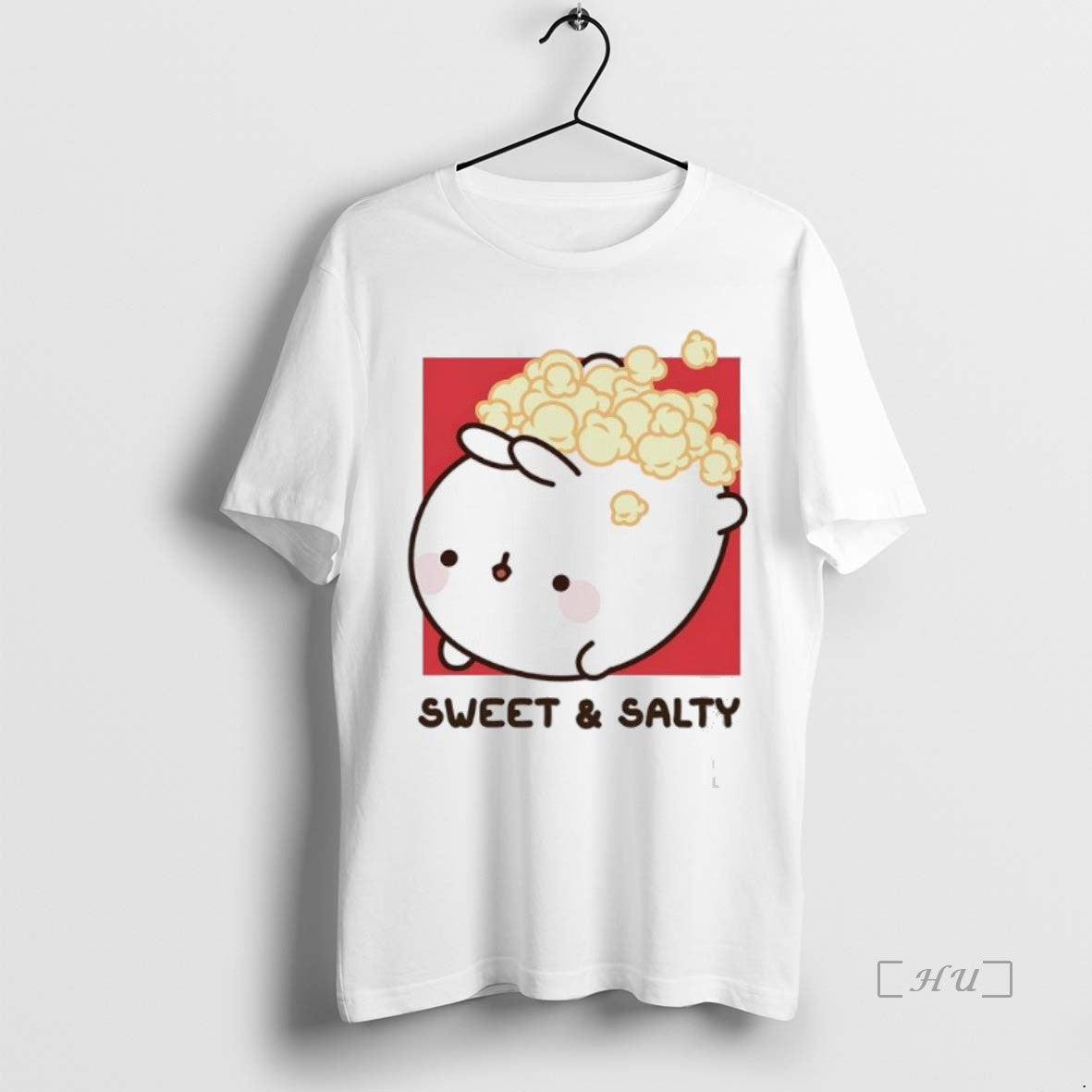 Officials Molang Popcorn Box Sweet And Salty Ciu Ciu T-Shirts, Hoodie, Sweatshirt | InkNestWear.com
