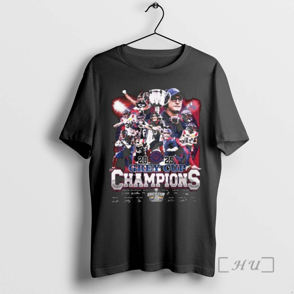 Officials Montreal Alouettes 2025 Grey Cup Champions Signatures T-Shirts, Hoodie, Sweatshirt | InkNestWear.com