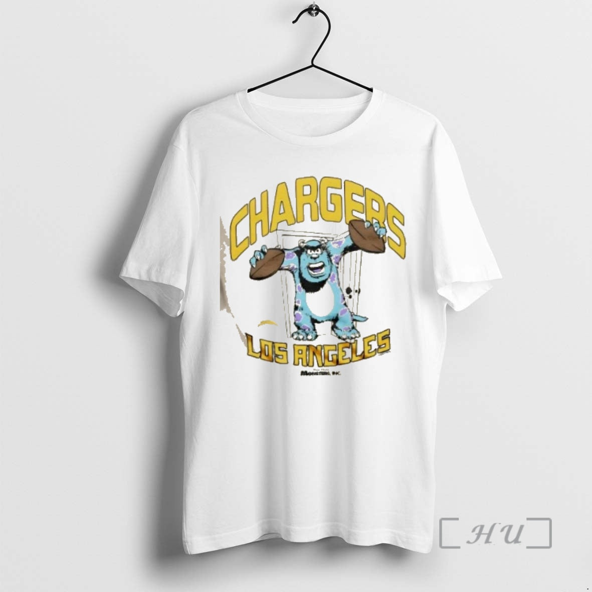 Officials Monsters Inc Sully X Los Angeles Chargers Football T-Shirts, Hoodie, Sweatshirt | InkNestWear.com
