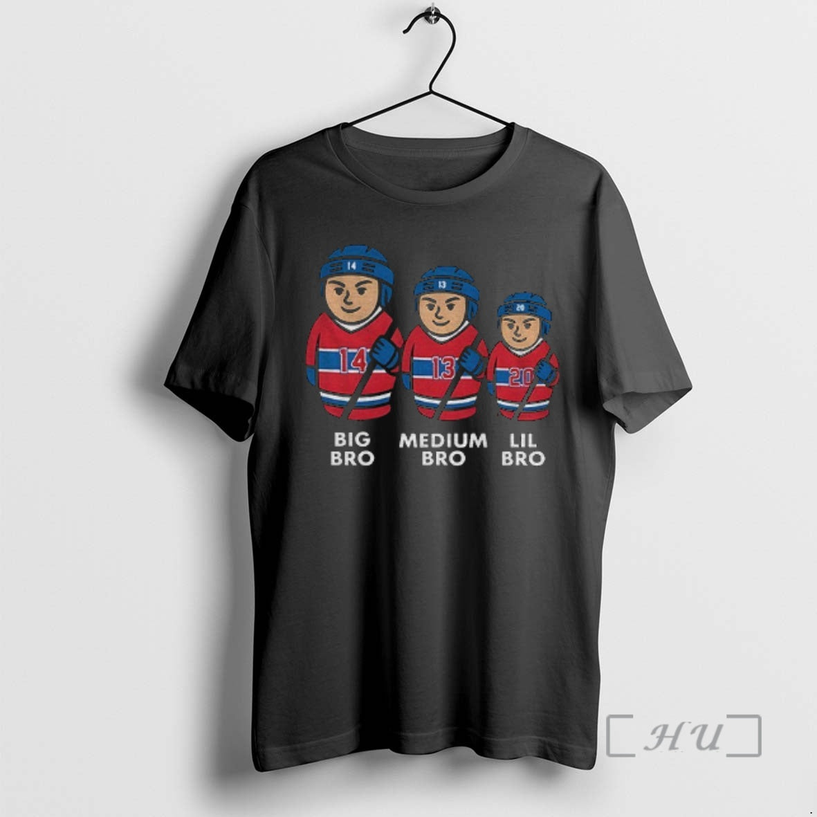 Officials Montreal Big Bro Medium Bro Lil Bro 3 Bros Washington Capitals Hockey Nhl Premium T-Shirts, Hoodie, Sweatshirt