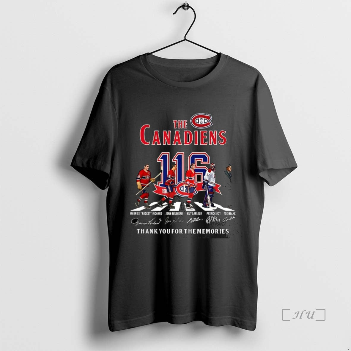 Officials Montreal Canadiens 116th Anniversary Thank You For The Memories Cross The Street Premium T-Shirts, Hoodie,...