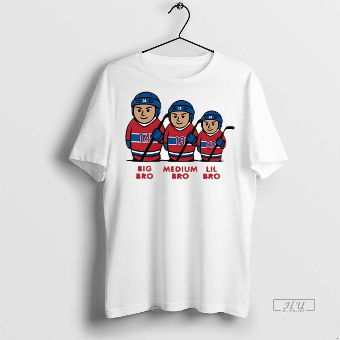 Officials Montreal Canadiens 3 Bros Big Bro Medium Bro Lil Bro Circle Premium T-Shirts, Hoodie, Sweatshirt | InkNestWear.com