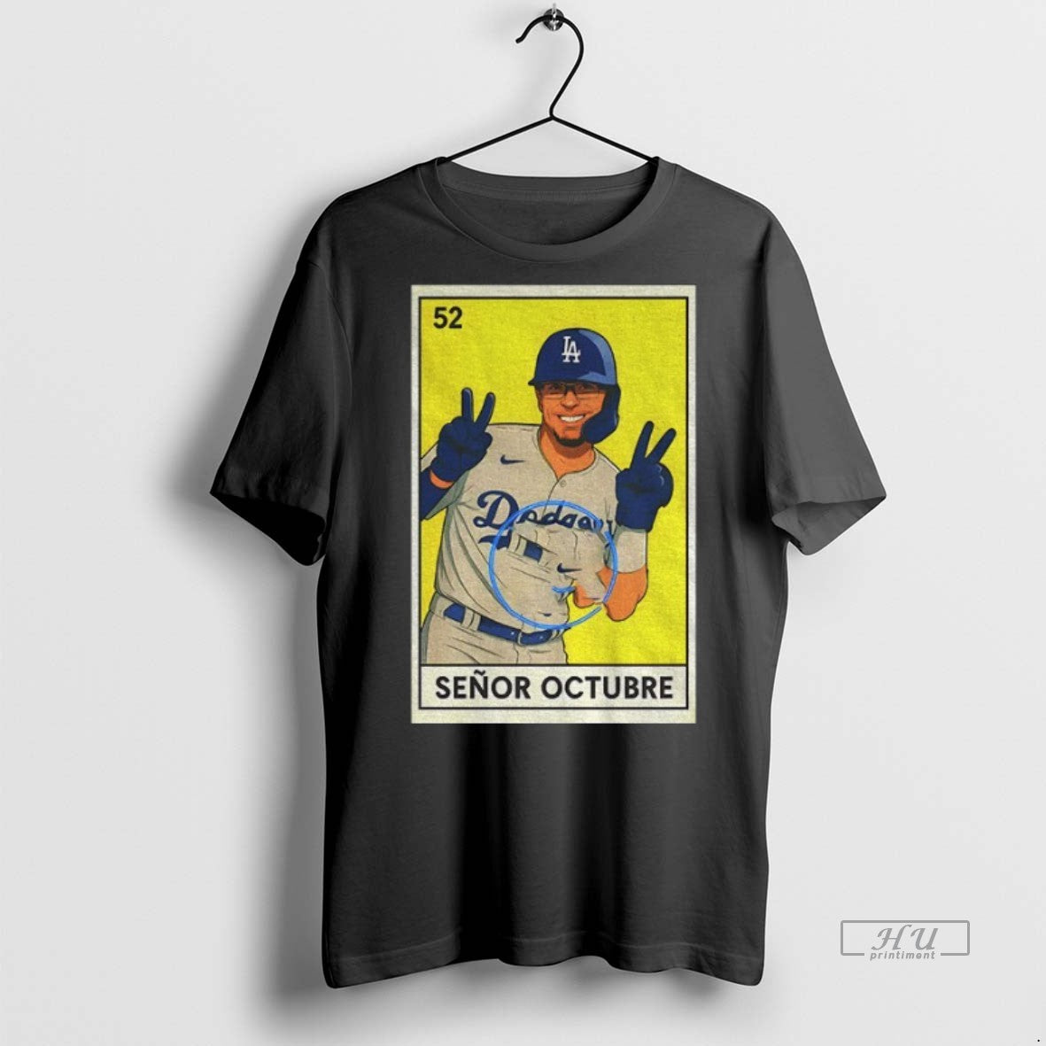 Officials Mookie Betts Senor Octubre Los Angeles Dodgers Mlb Baseball Loteria Card Premium T-Shirts, Hoodie, Sweatshirt