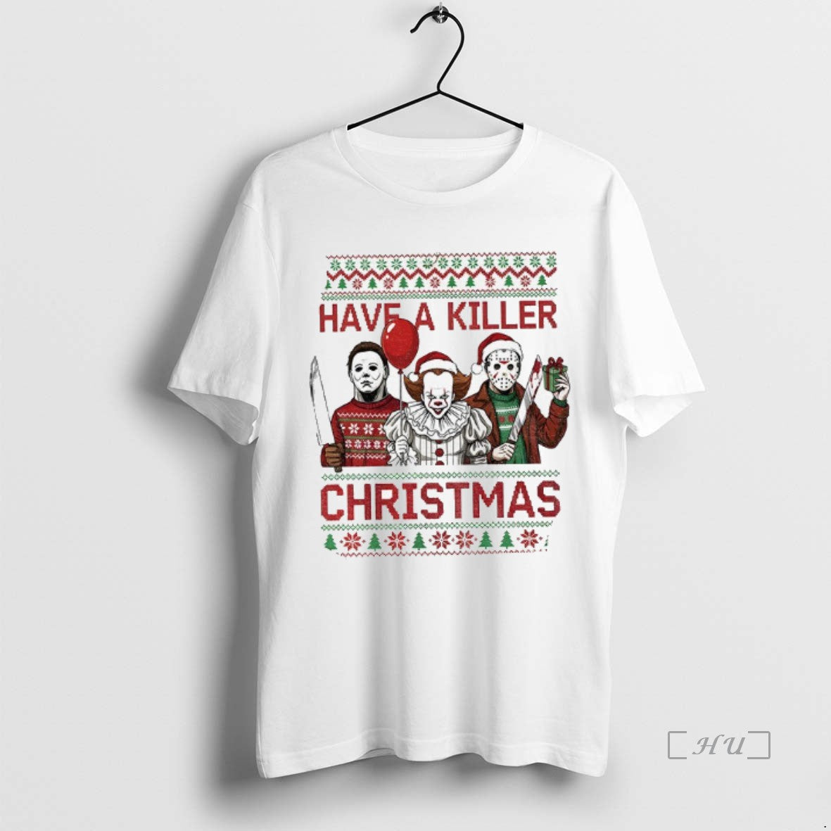 Officials Movie Characters Have A Killer Christmas Ugly T-Shirts, Hoodie, Sweatshirt | InkNestWear.com