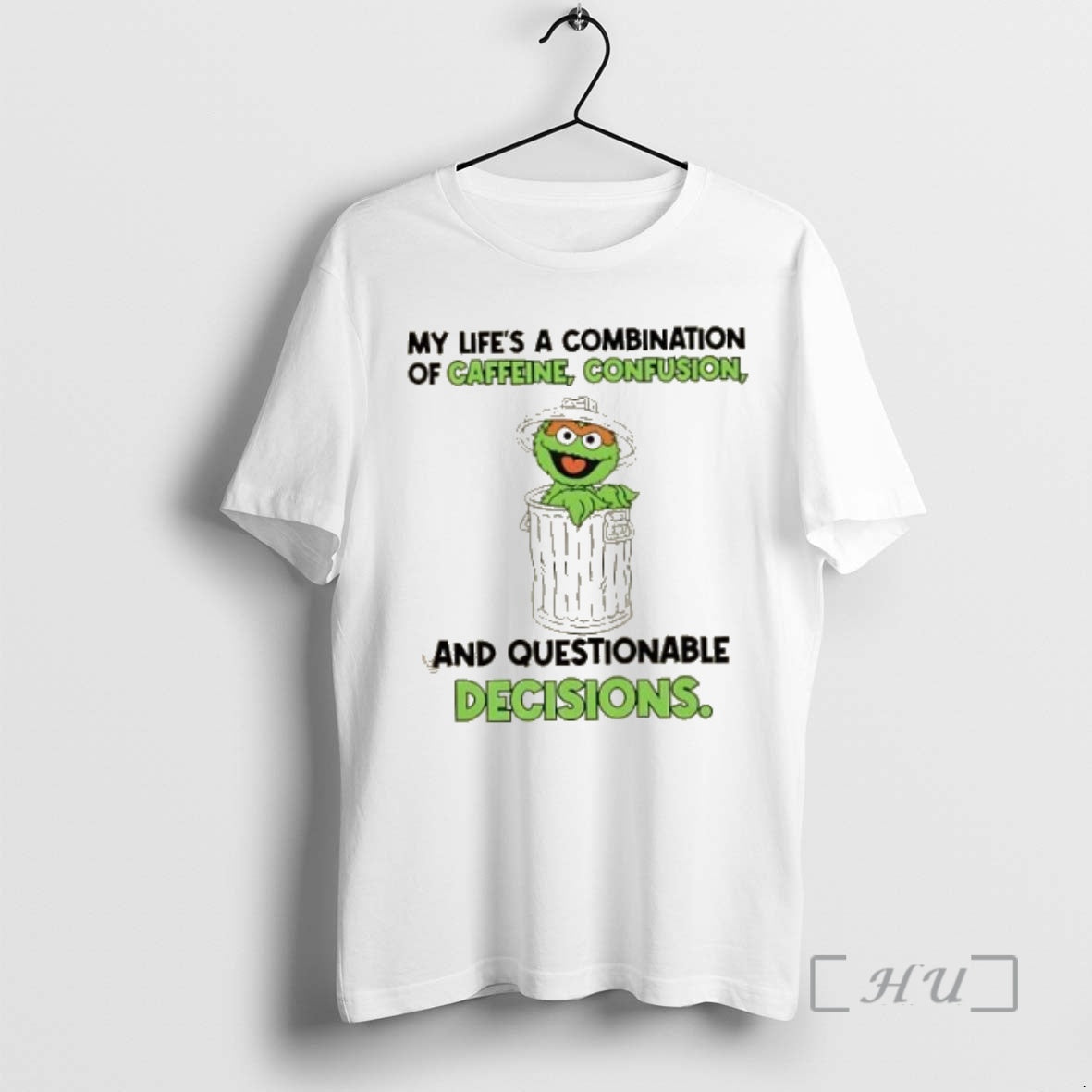 Officials Muppets My Lifes A Combination Of Caffeine Confusion And Questionable Decisions Premium T Shirts Hoodie, Sweatshirt