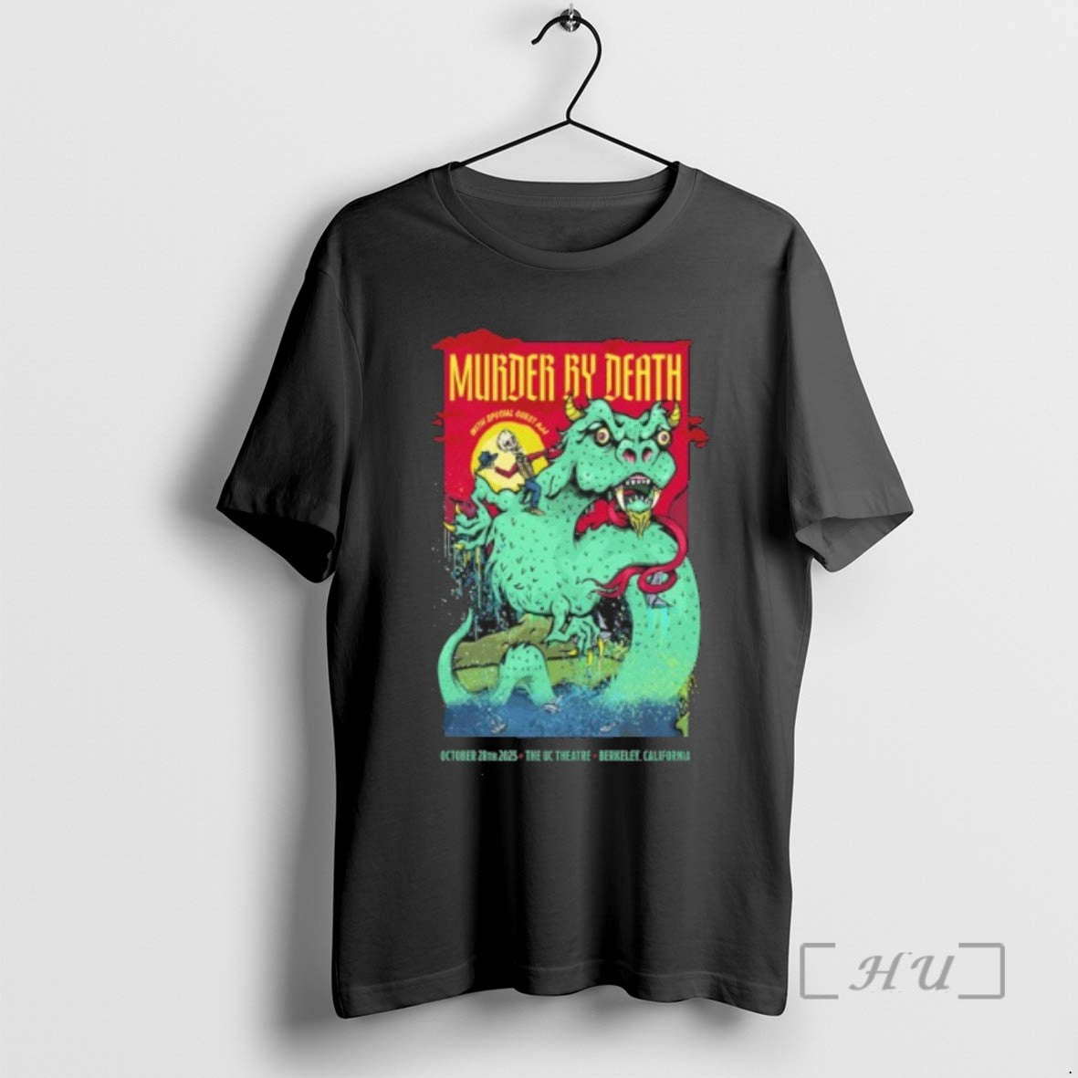 Officials Murder By Death Oct 28 2025 The Uc Theatre In Berkeley Ca T-Shirts, Hoodie, Sweatshirt | InkNestWear.com