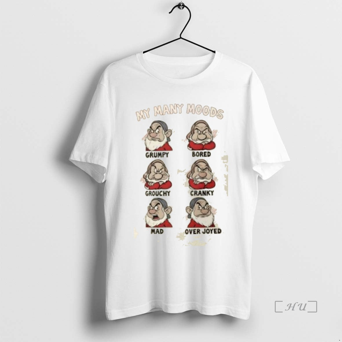 Officials My Many Moods Grumpy Mood Chart T-Shirts, Hoodie, Sweatshirt | InkNestWear.com
