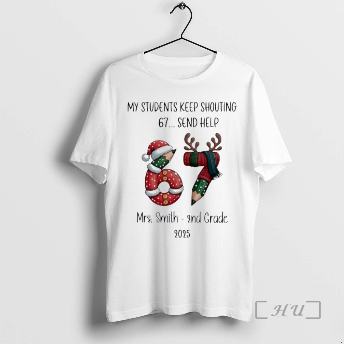 Officials My Students Keep Shouting 67 Send Help Ornaments White T-Shirts, Hoodie, Sweatshirt | InkNestWear.com