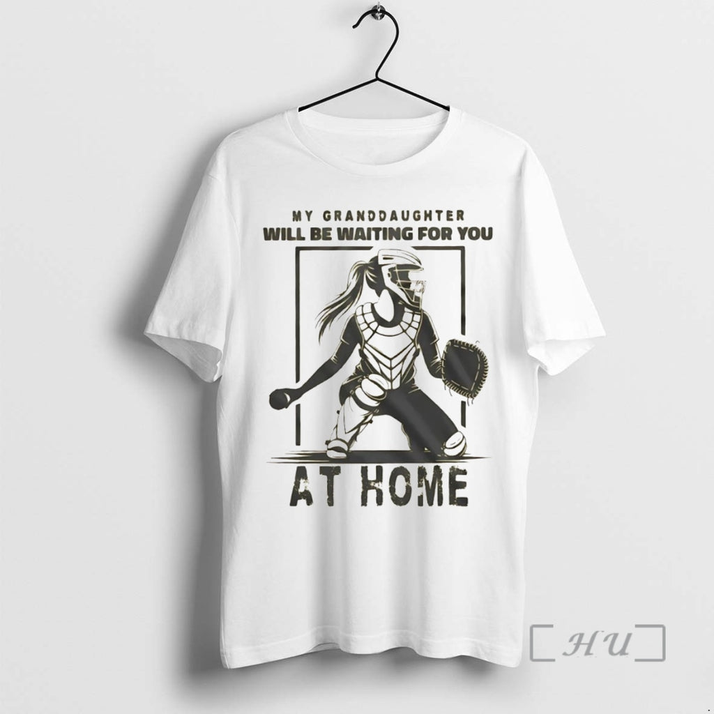 Officials My Granddaughter Will Be Waiting For You At Home T-Shirts, Hoodie, Sweatshirt | InkNestWear.com