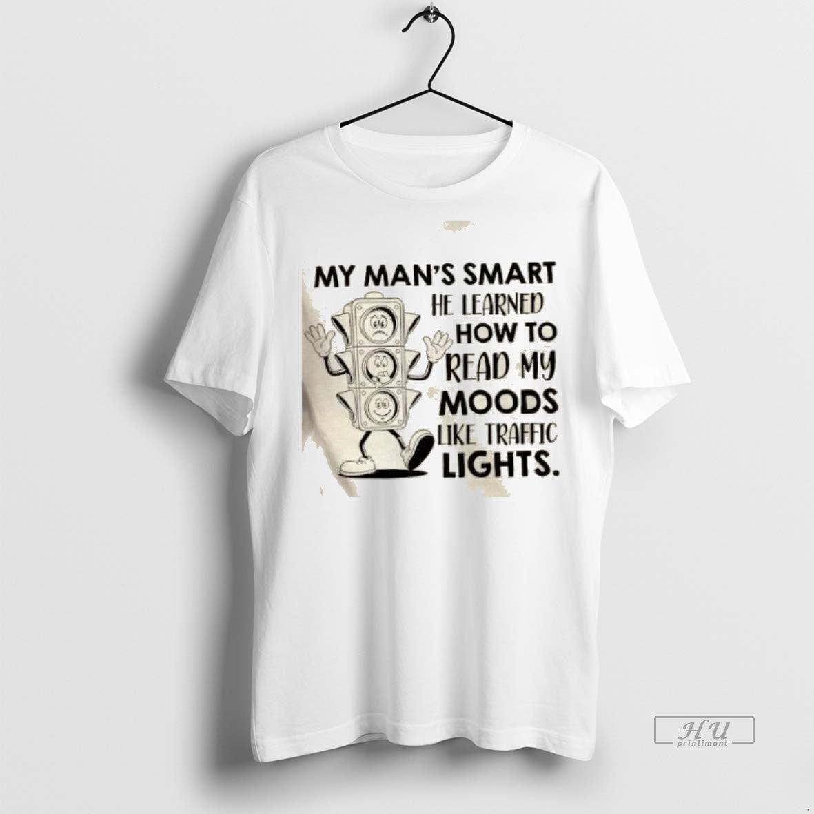 Officials My Mans Smart He Learned How To Read My Moods Like Traffic Lights Premium T-Shirts, Hoodie, Sweatshirt