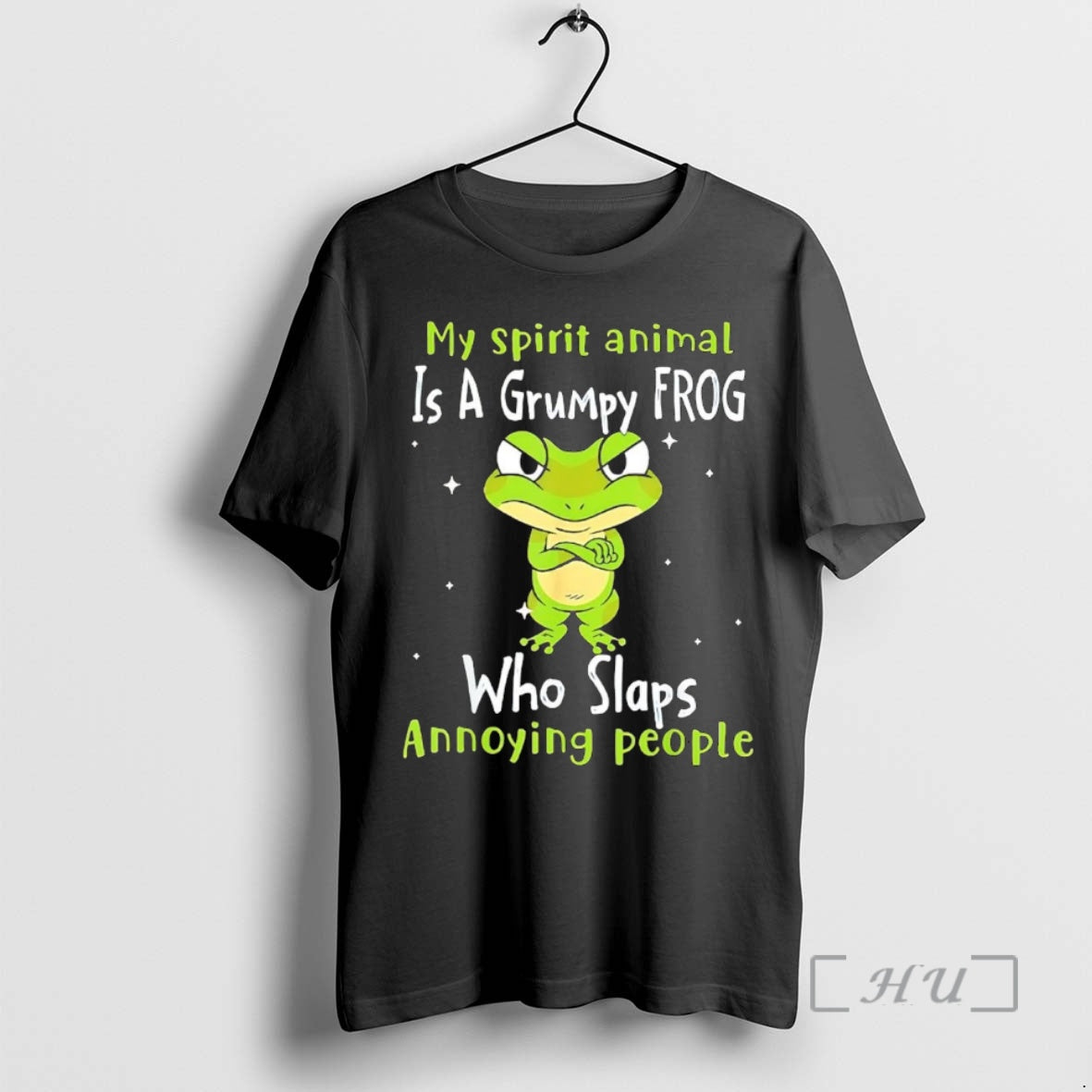 Officials My Spirit Animal Is A Grumpy Frog Who Slaps Annoying People Premium T Shirts Hoodie, Sweatshirt | InkNestWear.com