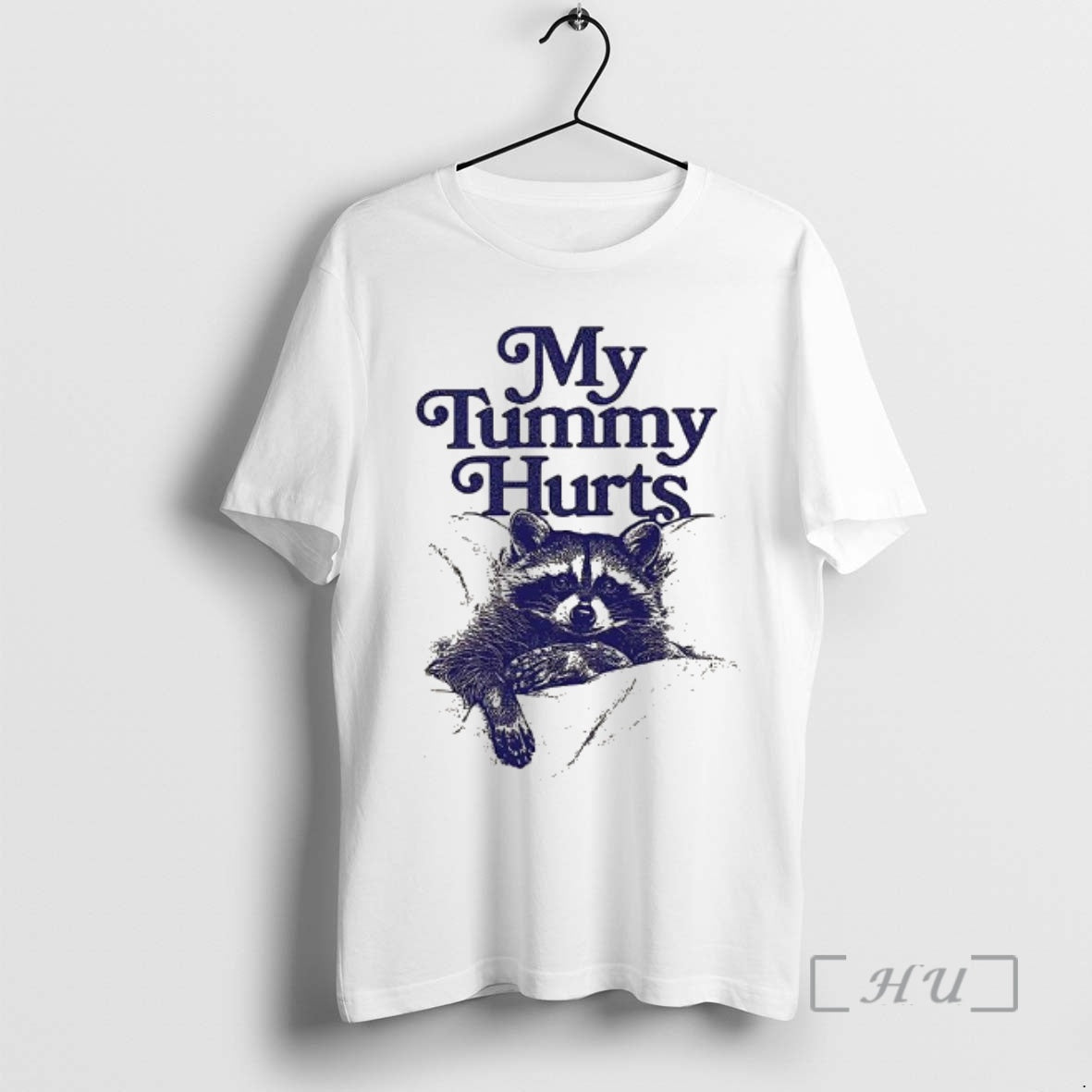 Officials My Tummy Hurts Raccoon T-Shirts, Hoodie, Sweatshirt | InkNestWear.com