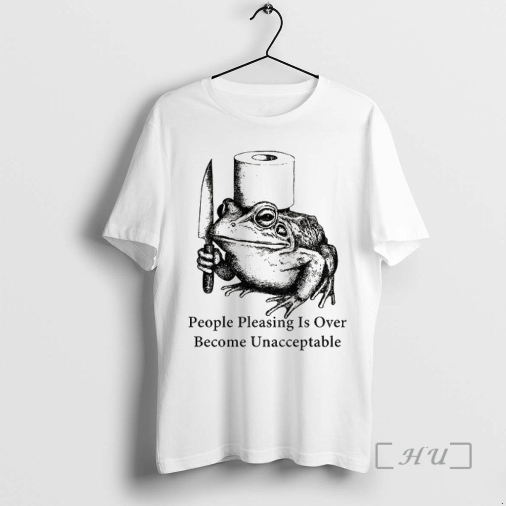 Officials Nwzzkmlb Frog Refuse To Please Others People Pleasing Is Over Become Unacceptable Premium T-Shirts, Hoodie,...