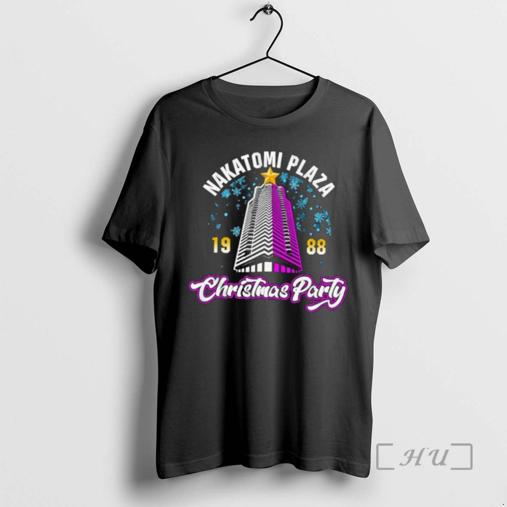 Officials Nakatomi Plaza 1988 Christmas Party Retro T-Shirts, Hoodie, Sweatshirt | InkNestWear.com