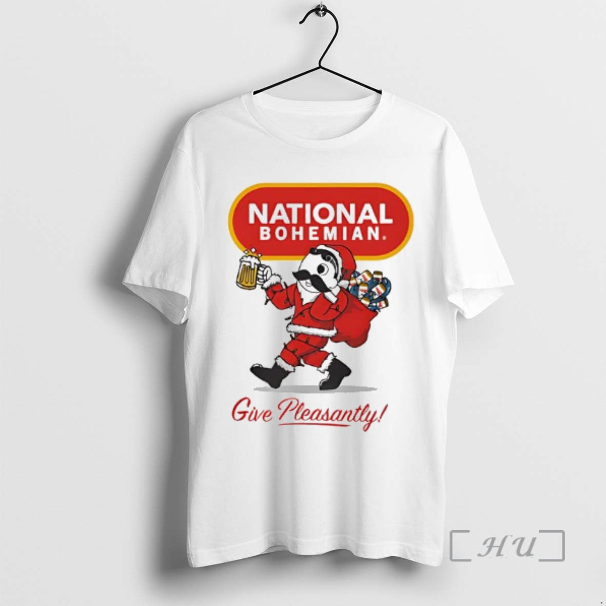 Officials National Bohemian Give Pleasantly Christmas T-Shirts, Hoodie, Sweatshirt | InkNestWear.com