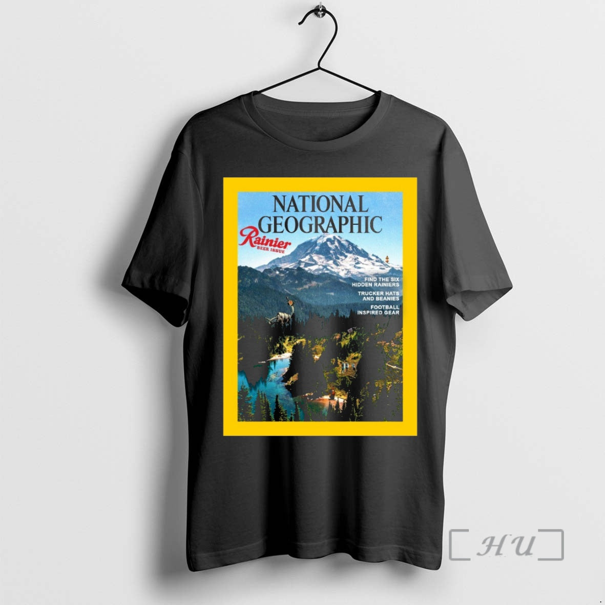 Officials National Geographic Rainier Beer Issue Find The Six Hidden Rainiers Trucker Hats And Beanies T-Shirts, Hoodie,...