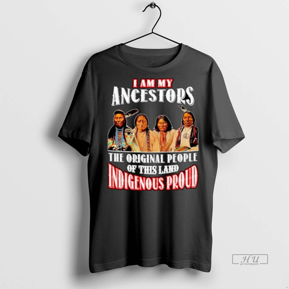 Officials Native American I Am My Ancestors The People Of This Land Indigenous Proud Ornaments T-Shirts, Hoodie, Sweatshirt