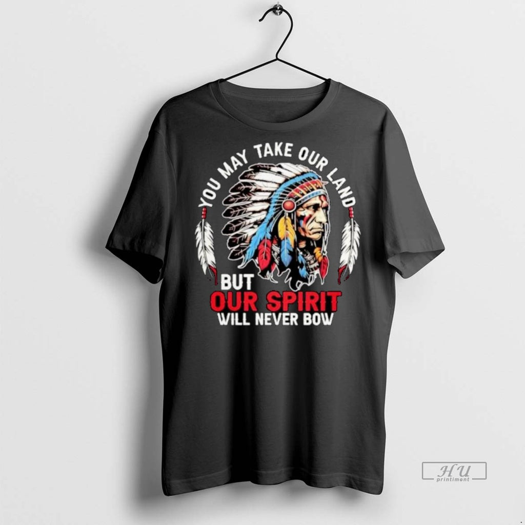 Officials Native American You May Take Our Land Butour Sprint Will Never Bow Ornaments Premium T-Shirts, Hoodie, Sweatshirt