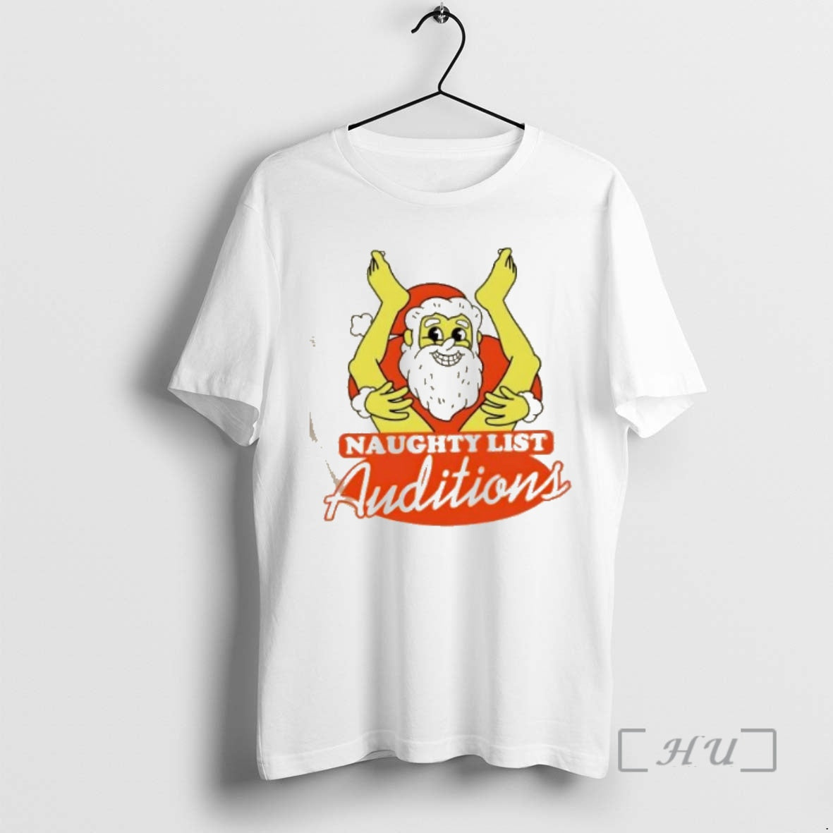 Officials Naughty List Auditions Santa Claus Christmas T-Shirts, Hoodie, Sweatshirt | InkNestWear.com