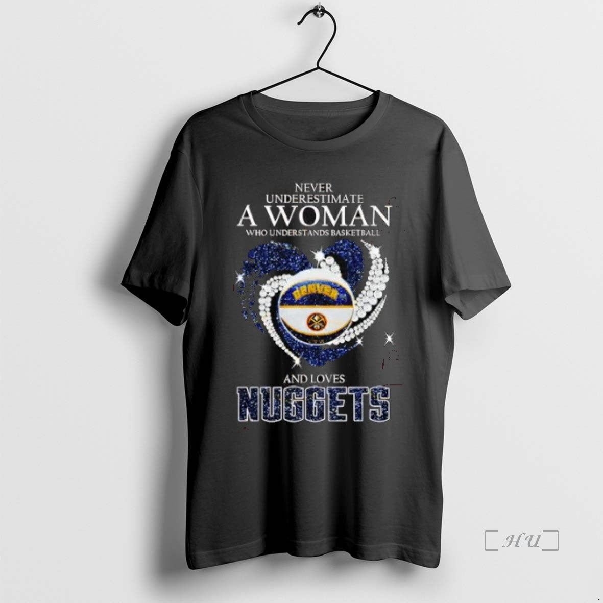 Officials Never Underestimate A Woman Who Understands Basketball And Loves Denver Nuggets Premium T Shirts Hoodie, Sweatshirt